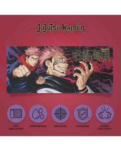 Mouse pad gaming Grupo Erik - Jujutsu Kaisen, XL, moale, multicolor - 7