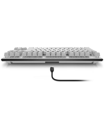 Tastatura mecanica Dell - Alienware Tenkeyless AW420K, Cherry MX Red, albă  - 6