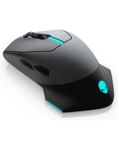 Mouse de gaming Alienware - 610M, optic, wireless, Dark Side of the Moon - 2
