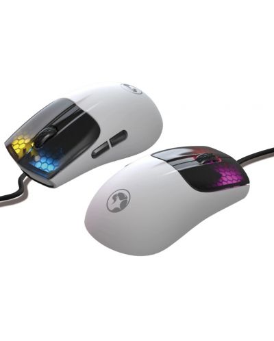 Mouse gaming Marvo - M727 RGB, optic, alb - 5