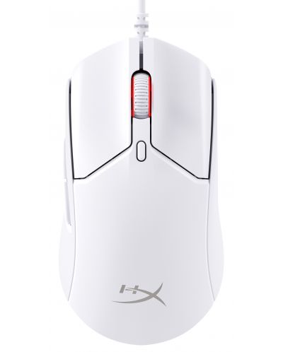 Mouse de gaming HyperX - Pulsefire Haste 2, optic, alb - 1