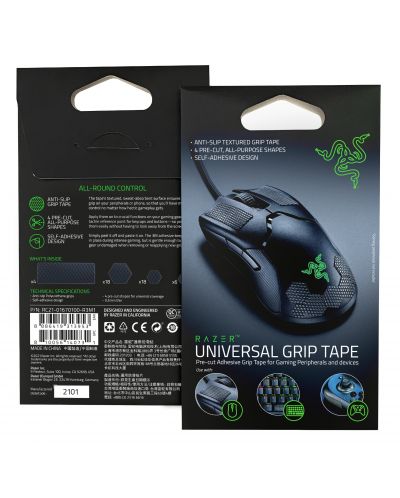 Accesoriu gaming  Razer - Universal Grip Tape, negru - 3