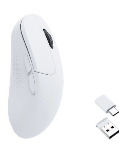 Mouse de gaming Keychron - M3M, optic, wireless, alb - 2