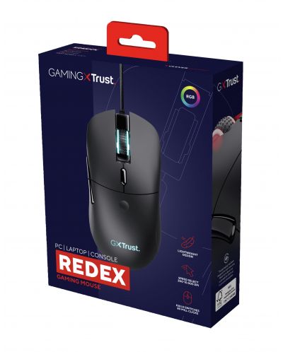 Mouse de gaming Trust - GXT 981 Redex, optic, negru - 5