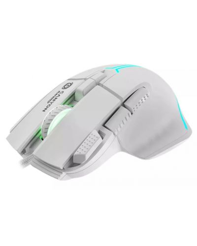 Mouse gaming Canyon - Fortnax, optic, alb - 3