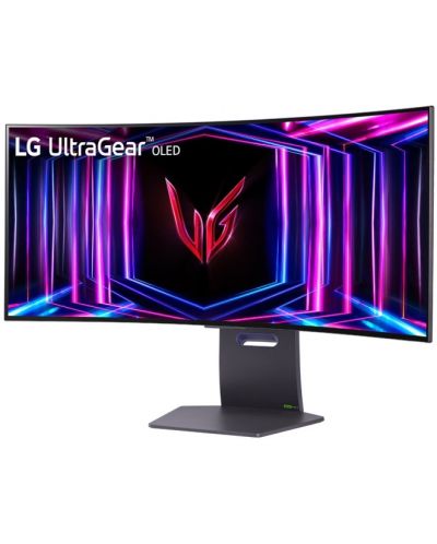 Gaming monitor LG - UltraGear 34GS95QE-B, 33.9'', 4K, 240Hz, 0.03ms - 1