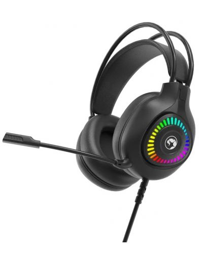 Căști gaming Marvo - H8325 RGB, negre - 1