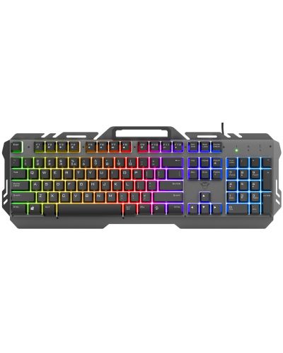 Tastatura mecanica Trust - GXT 853 Esca, RGB, gri - 1