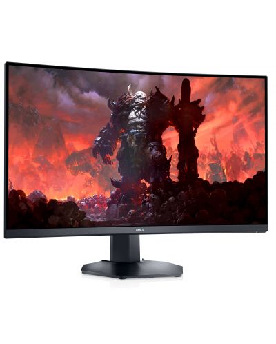 Monitor gaming Dell - S3222DGM, 31.5", QHD, 1ms, VA, Curved - 3
