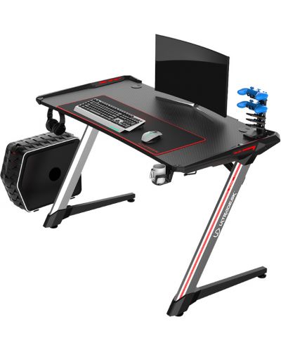 Birou gaming Ultradesk - Racer, negru - 1