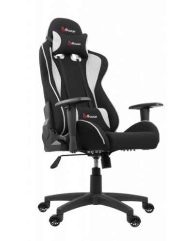 Scaun de gaming Arozzi - Mezzo V2 Fabric, alb - 4