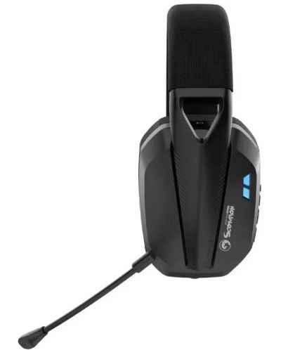 Căști gaming Marvo - HG9089W, wireless, negre - 5