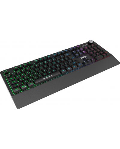Tastatura de gaming Marvo - K660, RGB, negra - 2