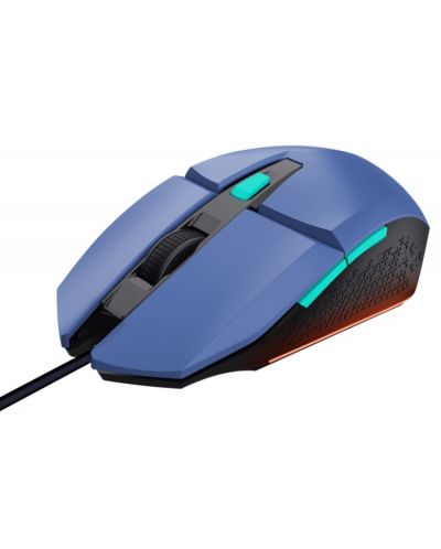 Mouse gaming Trust - GXT109 Felox, optic, albastru - 2