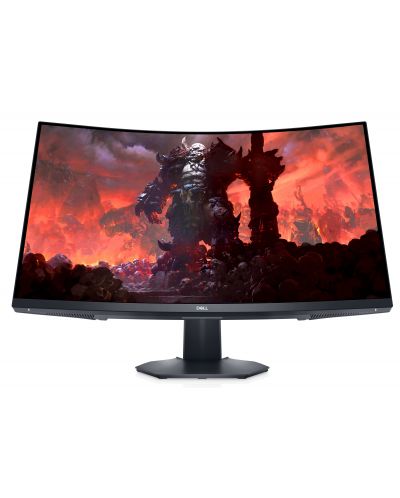 Monitor gaming Dell - S3222DGM, 31.5", QHD, 1ms, VA, Curved - 2