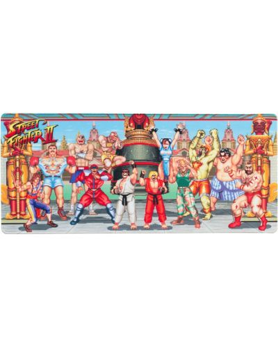 Mouse pad gaming Grupo Erik - Street Fighter, XL, moale, multicolor - 3