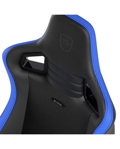 noblechairs EPIC Compact Gaming Chair-black/carbon/blue - 4