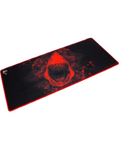 Mouse pad pentru gaming  White Shark - SKYWALKER, XL, moale,roșu/negru - 2