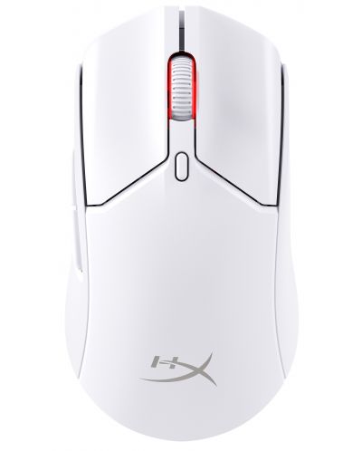 Mouse de gaming HyperX - Pulsefire Haste 2, optic, wireless, alb - 1