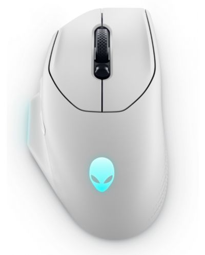 Mouse gaming  Dell - Alienware AW620M, optic , fără fir , albă  - 1