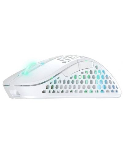 Mouse gaming Xtrfy - M4, optic, wireless, alb - 5