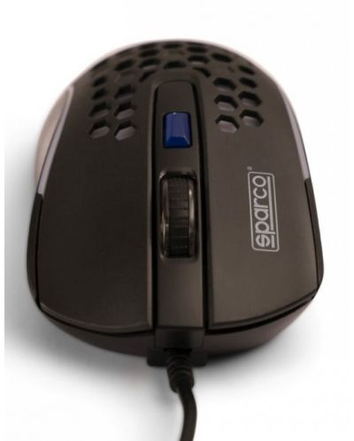 Mouse gaming Sparco - HIVE, optic, negru - 4