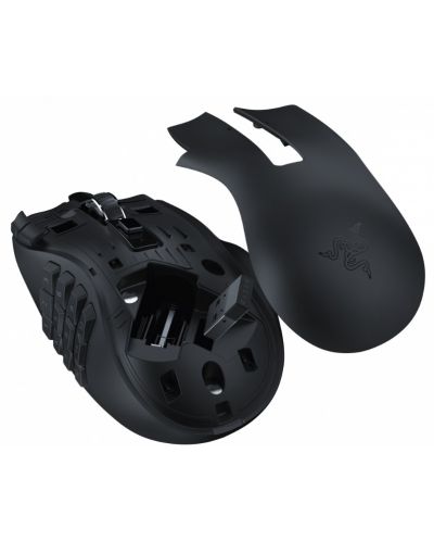 Mouse de gaming  Razer - Naga V2 HyperSpeed, optic, wireless, negru - 4