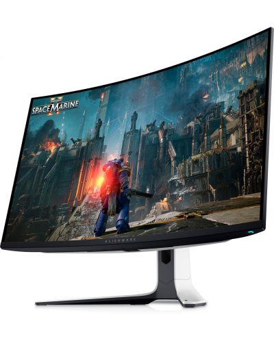 Gaming monitor Dell - Alienware AW3225QF, 31.6'', 240Hz, 0.03 ms, OLED, Curved - 3