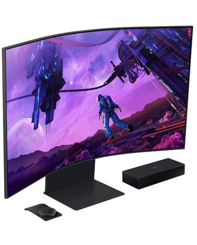 Monitor de gaming Samsung - Odyssey Ark, 55'', 165Hz, 1ms, Curved - 4