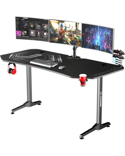 Birou de gaming Ultradesk - Frag XXL, negru - 3