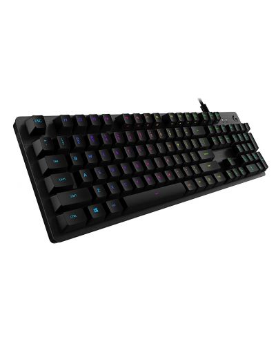 Tastatura gaming Logitech - G512 Carbon, GX Blue Clicky,neagra - 3