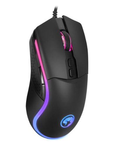 Mouse gaming Marvo - M358 RGB, optic, negru - 2