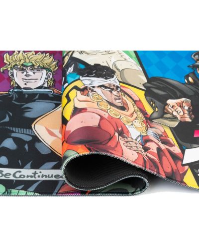 Mouse pad gaming Grupo Erik - JoJo's Bizarre Adventure, XL, moale, multicolor - 6