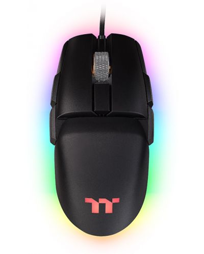 Mouse gaming Thermaltake - ARGENT M5 RGB, optic, cu fir, negru - 1