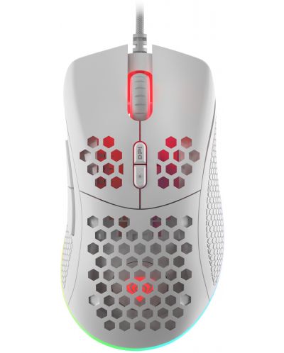Mouse gaming Genesis - Krypton 555, optic, alb - 1