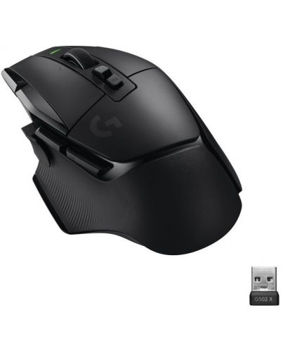 Mouse de gaming Logitech - G502 X Lightspeed EER2, optic, negru - 1