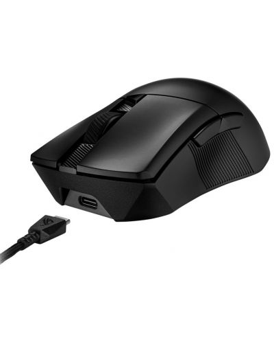 Mouse de gaming ASUS - ROG Gladius III, AimPoint, optic, wireless, negru - 5