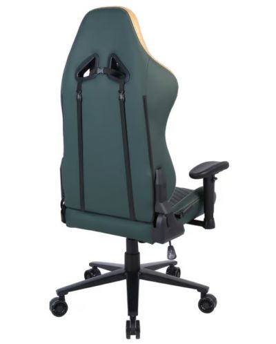 Scaun de gaming  RFG - NETT, verde inchis /auriu - 5