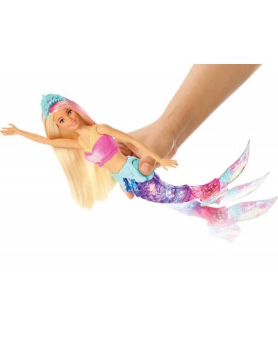 Papusa Mattel Barbie - Sirena cu coada luminoasa - 7