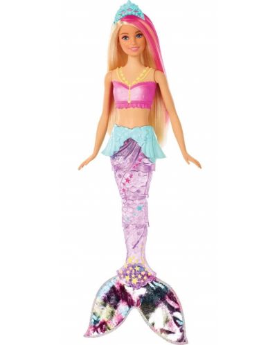 Papusa Mattel Barbie - Sirena cu coada luminoasa - 2