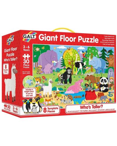Puzzle uriaș Galt Floor - Cine este cel mai înalt? - 1