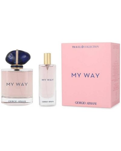 Giorgio Armani My Way Set - Apă de parfum, 90 + 15 ml - 1