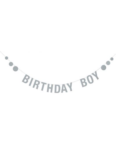 Ghirlanda Bloomingville - Birthday boy, albastra - 1