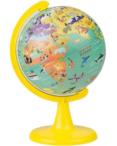 Globe My Wild World - 15 cm, cu un puzzle de 100 de piese - 2