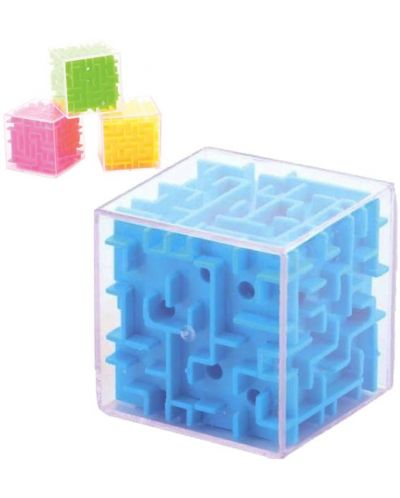 Joc de inteligenta Johntoy - Cub Labirint, mare, sortiment - 1