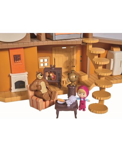 Set de de jucarie Simba Toys Masha si Ursul - Casa mare a Ursului - 3
