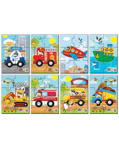 Jagu Educational Talking Puzzle - Cars, 48 de piese - 3