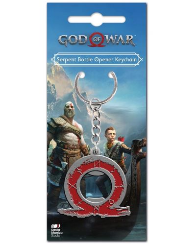 Breloc Gaya Games: God of War - Serpent (Bottle Opener) - 1