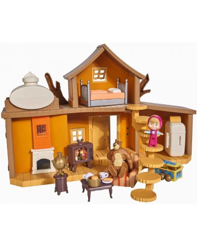 Set de de jucarie Simba Toys Masha si Ursul - Casa mare a Ursului - 1