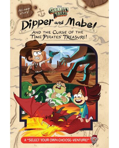 Gravity Falls: Dipper and Mabel and the Curse of the Time Pirates' Treasure! - 1